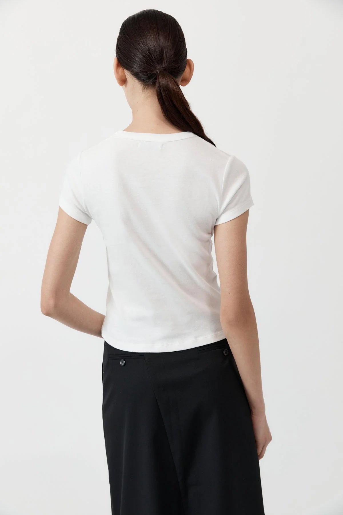 Organic Cotton Baby Tee - White