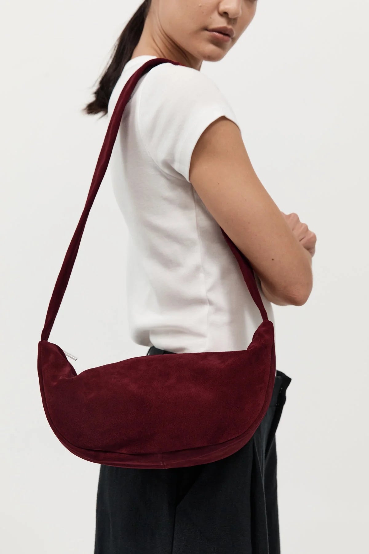 Crescent Bag Rouge