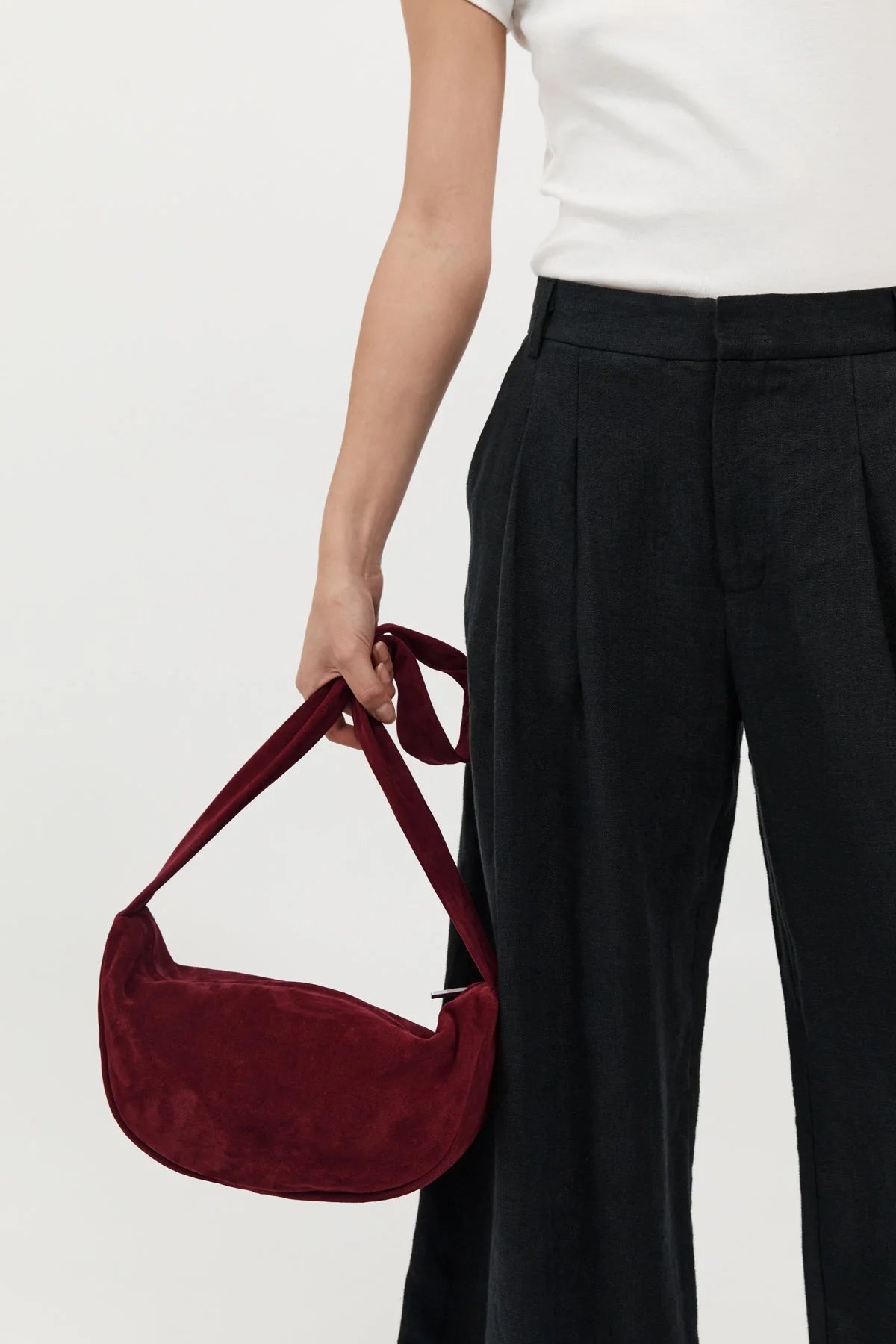 Crescent Bag Rouge