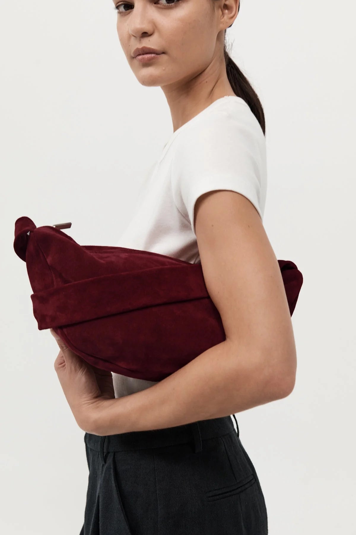 Crescent Bag Rouge