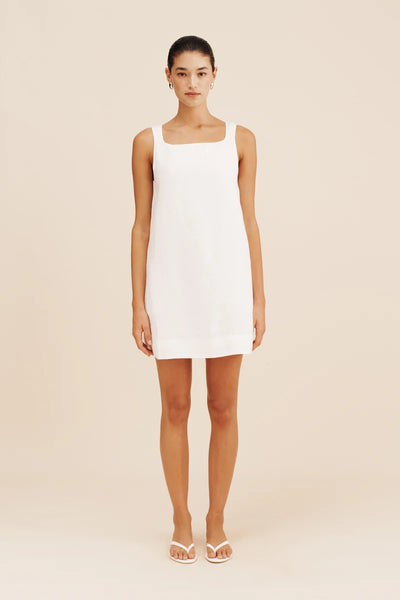 Val Mini Dress Ivory - Department On Beaufort