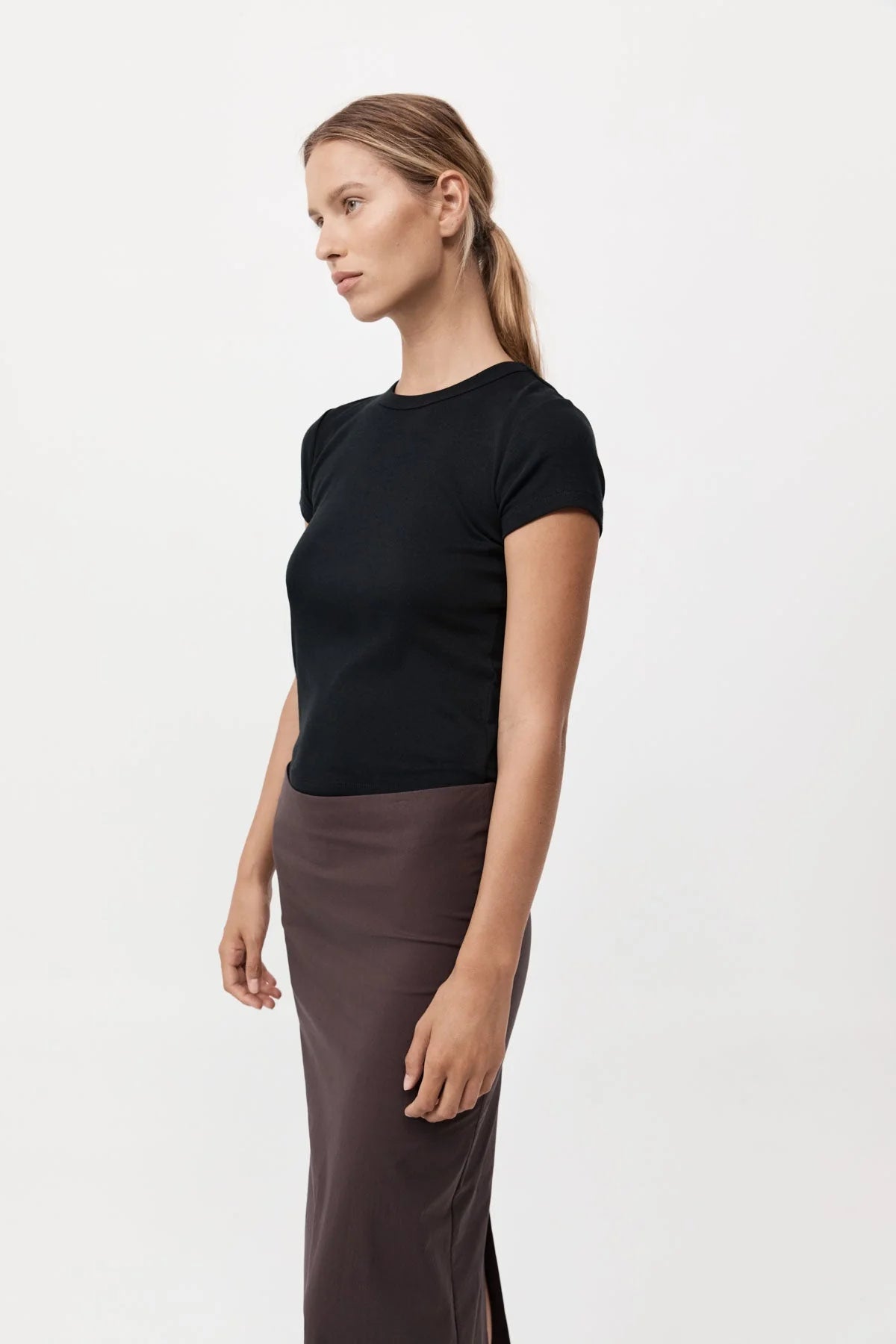 Organic Cotton Baby Tee - Black