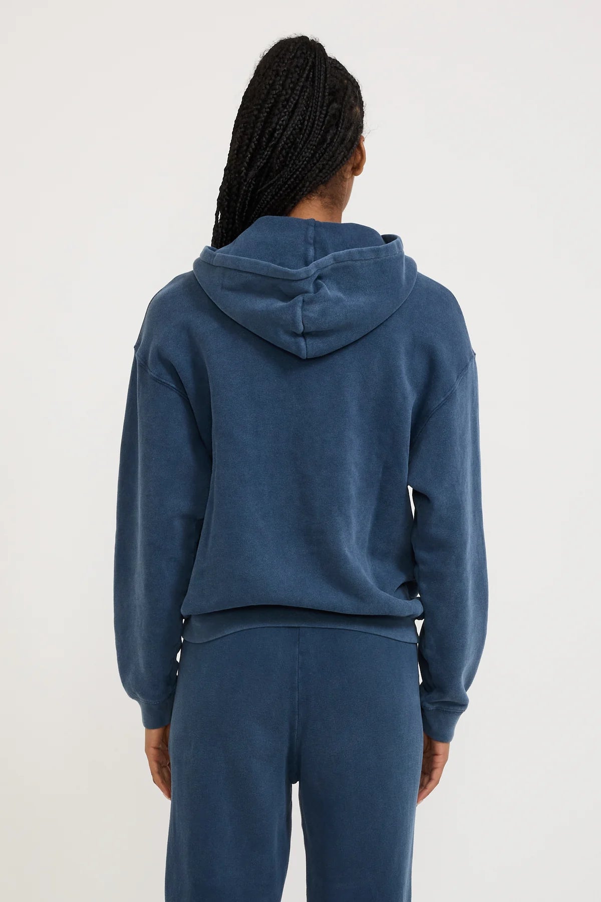 Hooded Jumper Marine