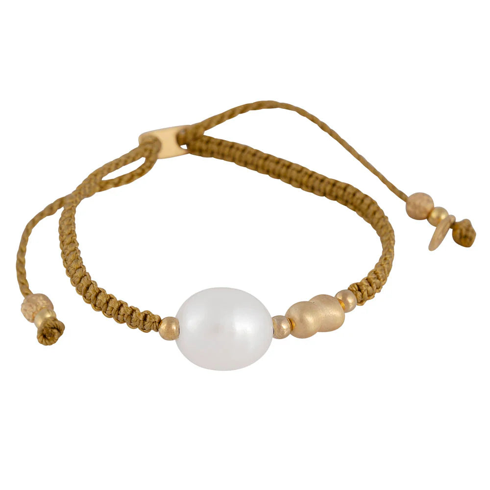 Keshi Pearl Rope Bracelet