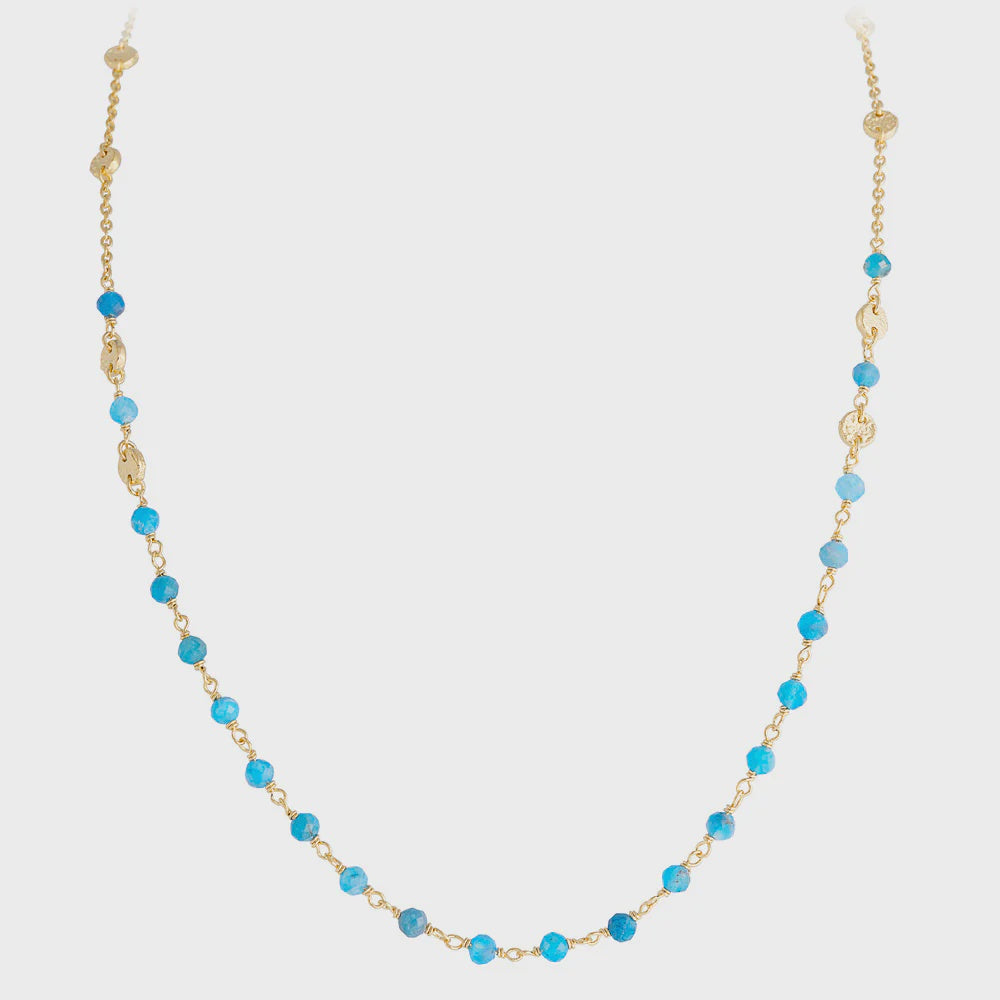 Blue Grotto Antique Necklace