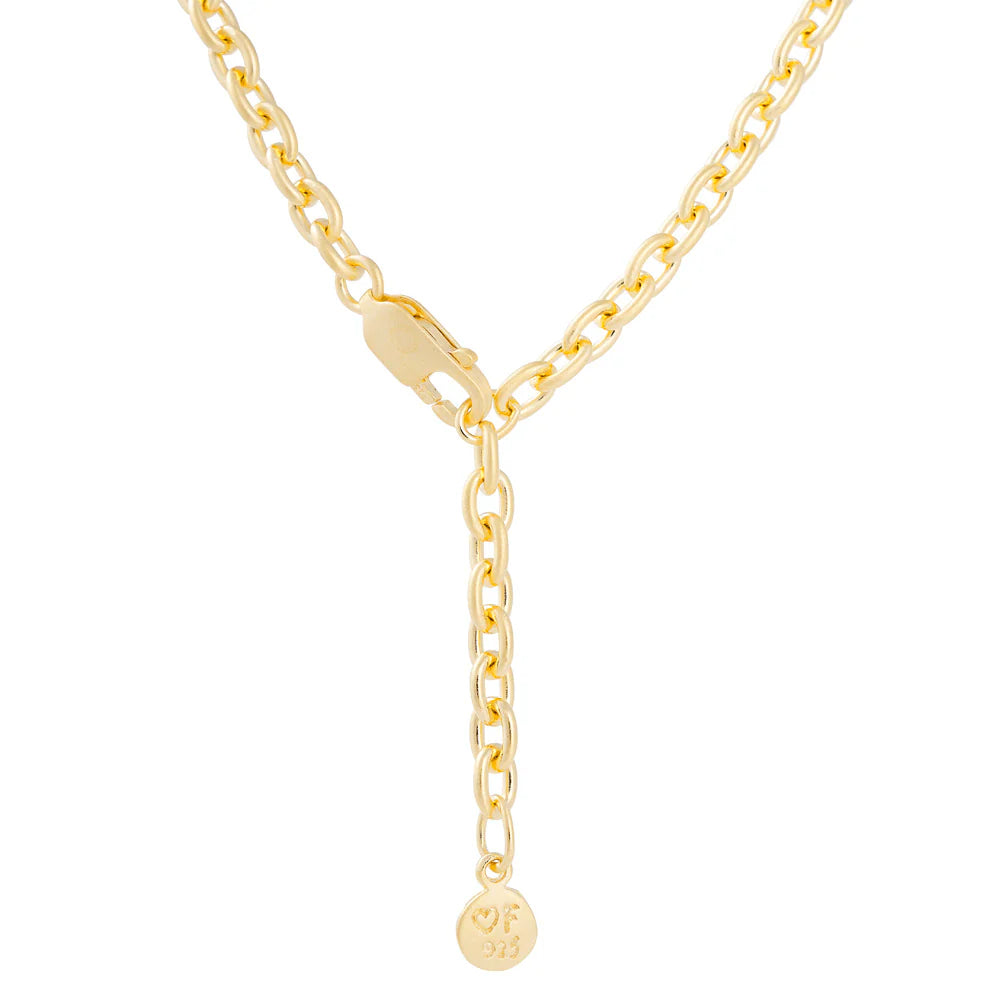 Gold Nomad Trinket Necklace