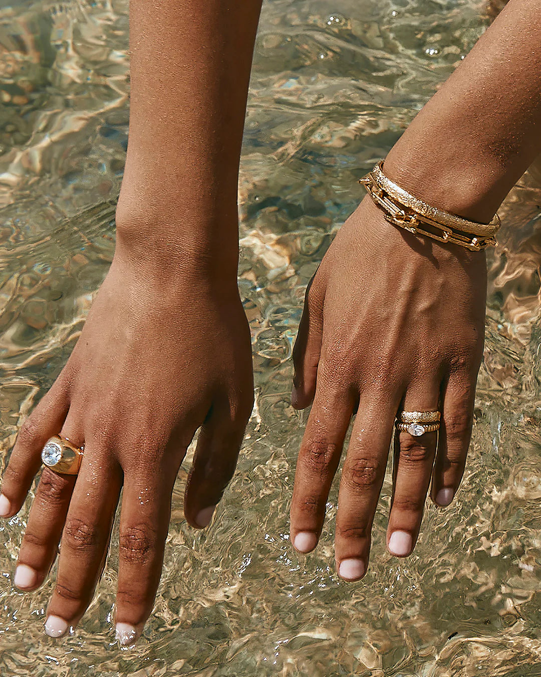 Antique Gold Chain Bracelet