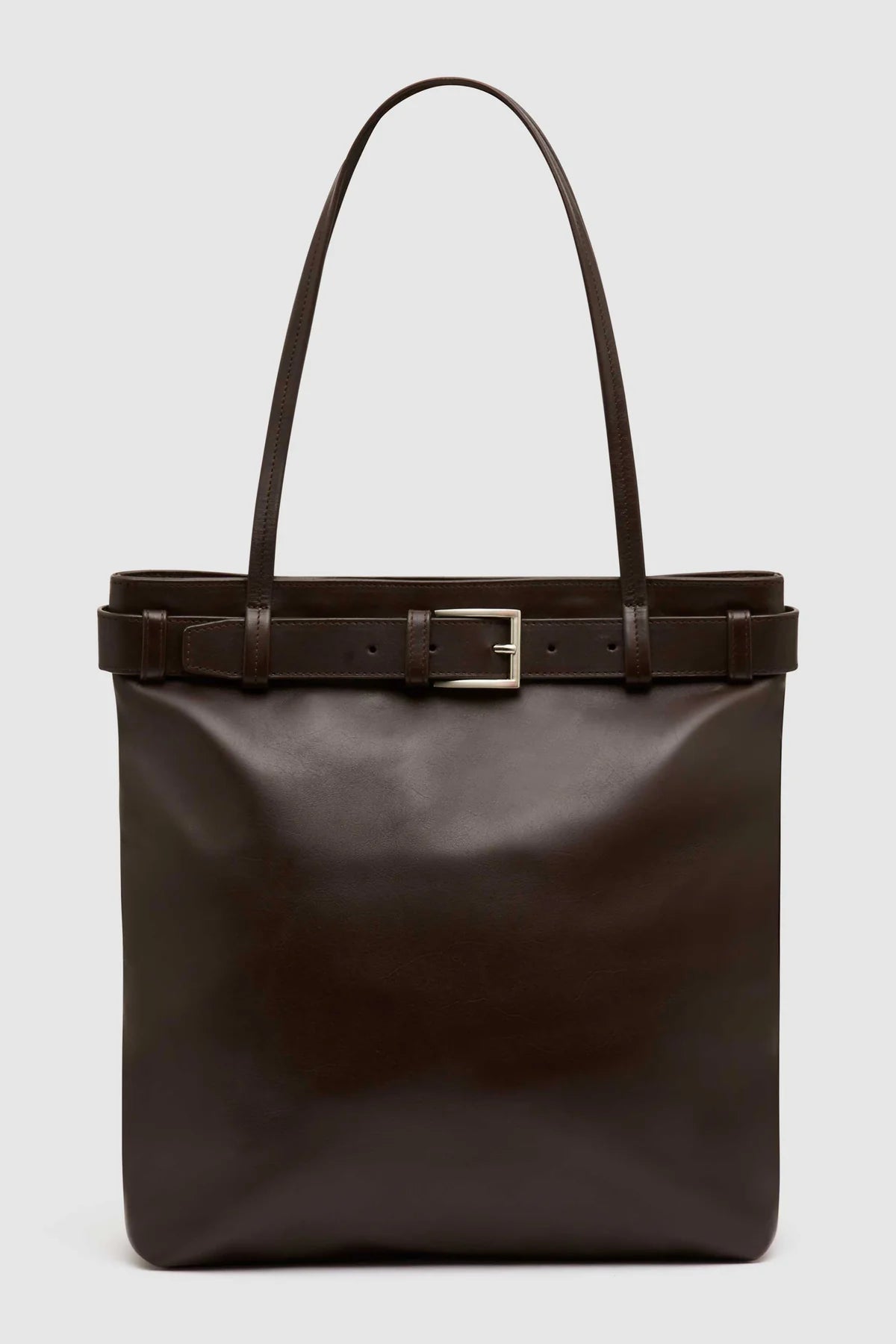 Pre Order* Belt Detail Tote Coffee