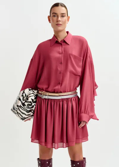 Lida Metalic Belt Gold