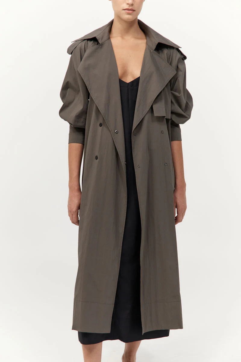 Relaxed Trench - Khaki