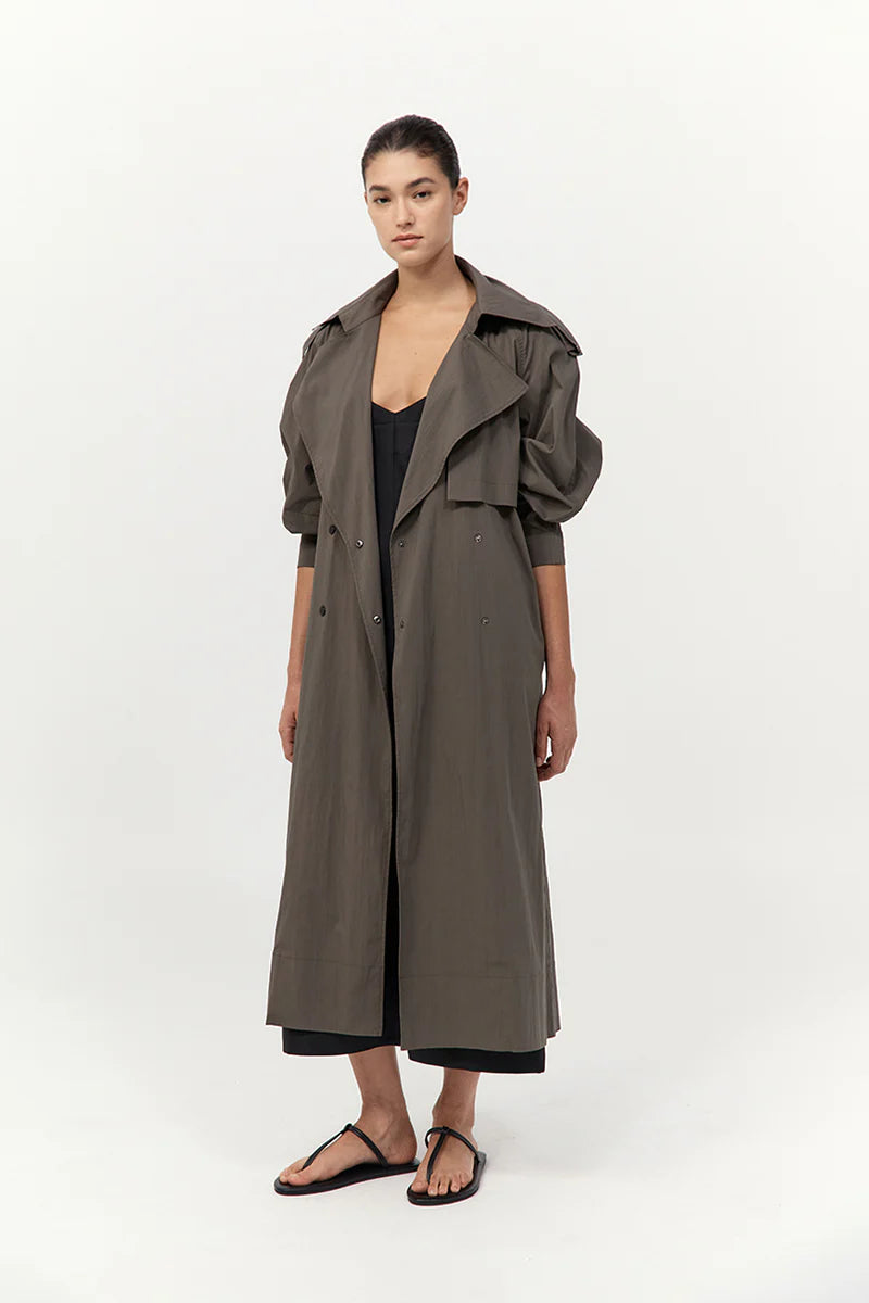 Relaxed Trench - Khaki