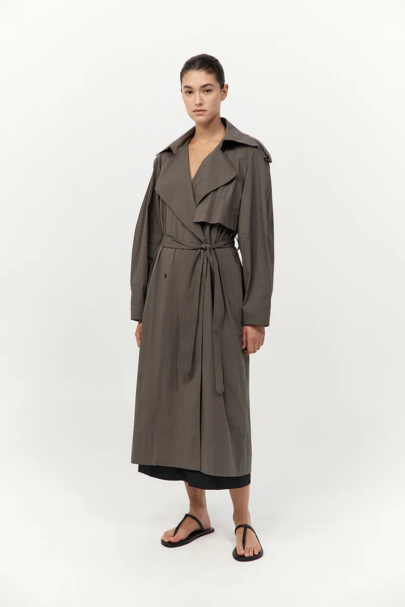 Relaxed Trench - Khaki