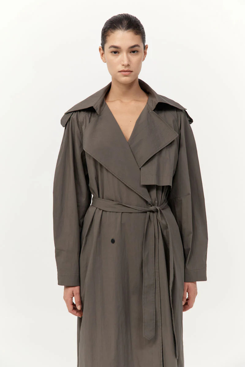 Relaxed Trench - Khaki