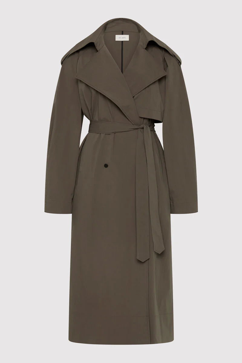 Relaxed Trench - Khaki