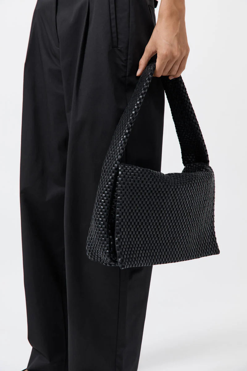 Lattice Everyday Satchel - Black