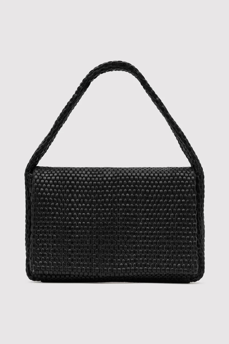Lattice Everyday Satchel - Black