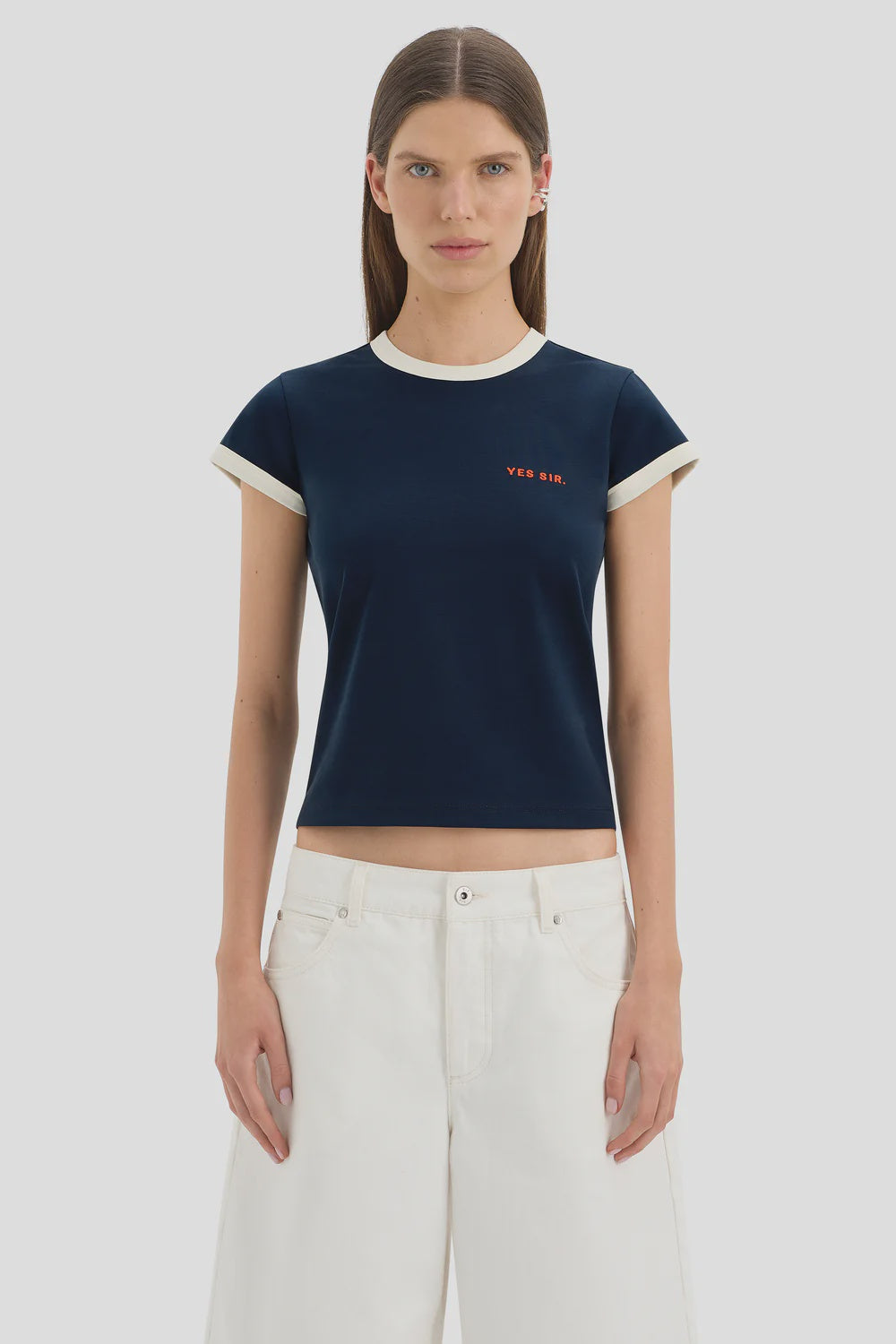 Yes SIR. Fitted Tee Midnight