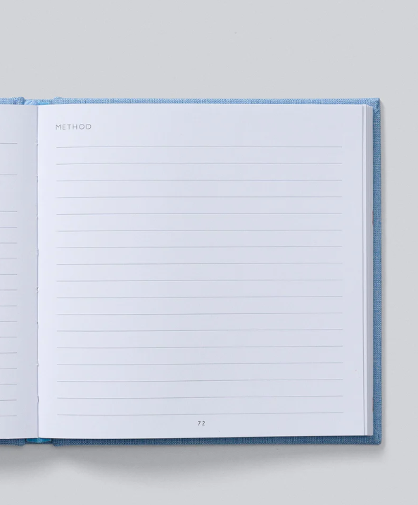 Cook. Recipes to Cook. Vintage Blue