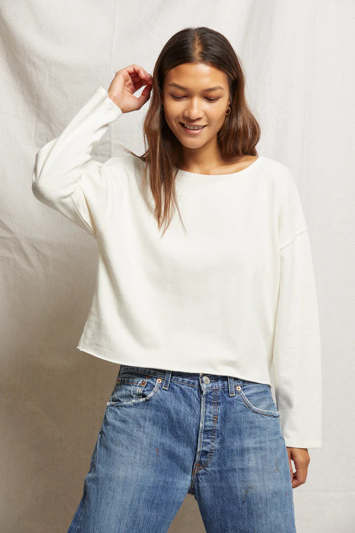 Taylor Long Sleeve Tee - Natural