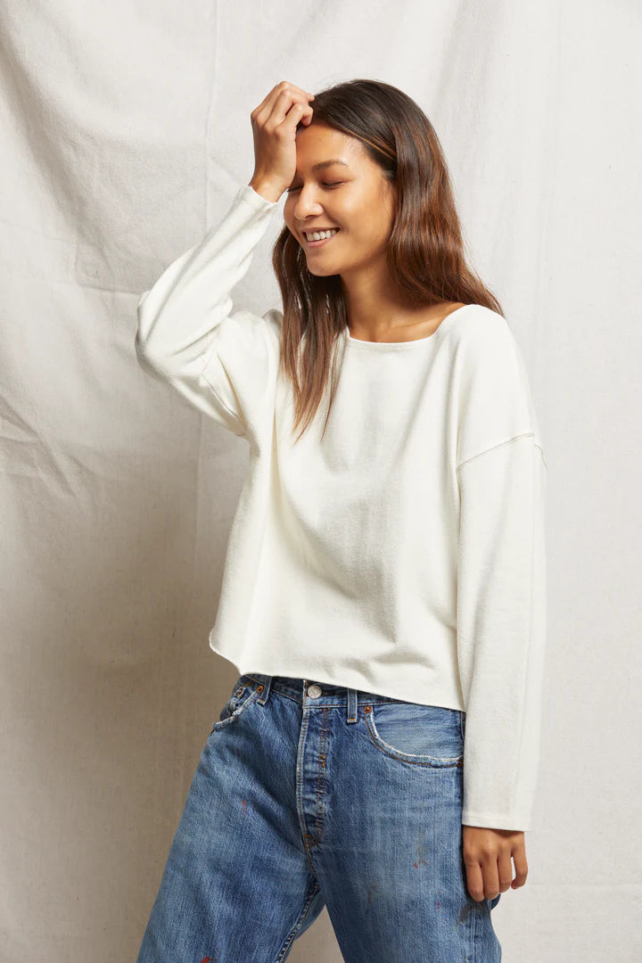 Taylor Long Sleeve Tee - Natural