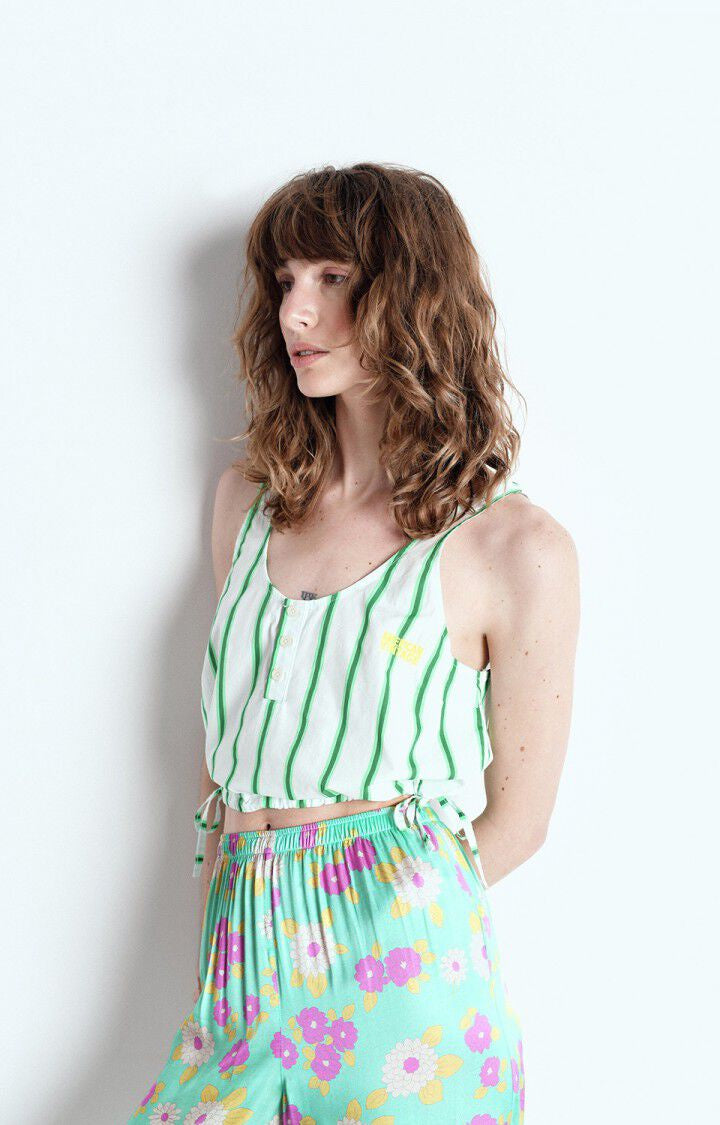 Zatybay Cami Lagoon Stripe