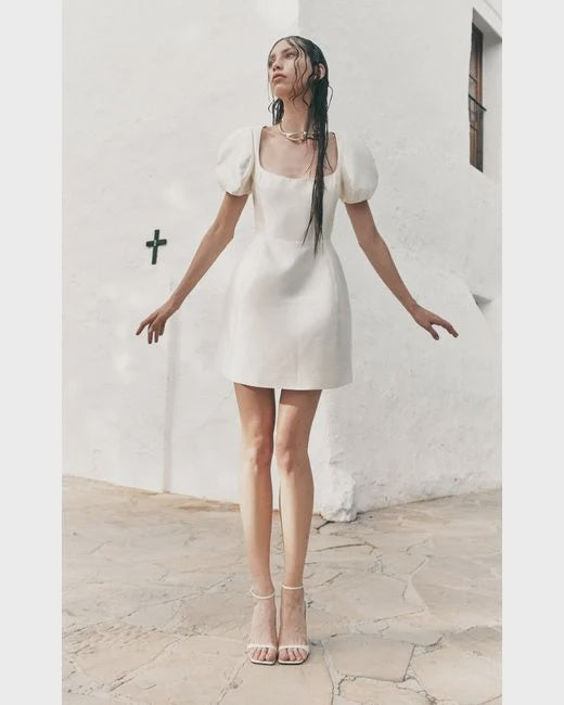 Cannoli Mini Dress - Ivory