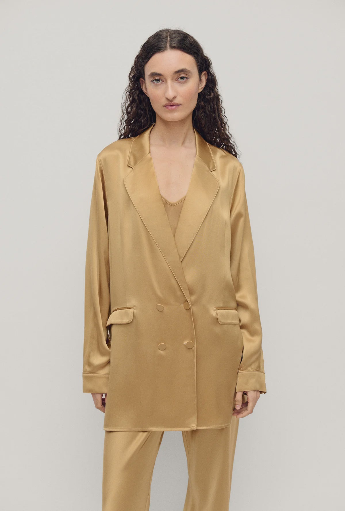 Relaxed Blazer Cowrie