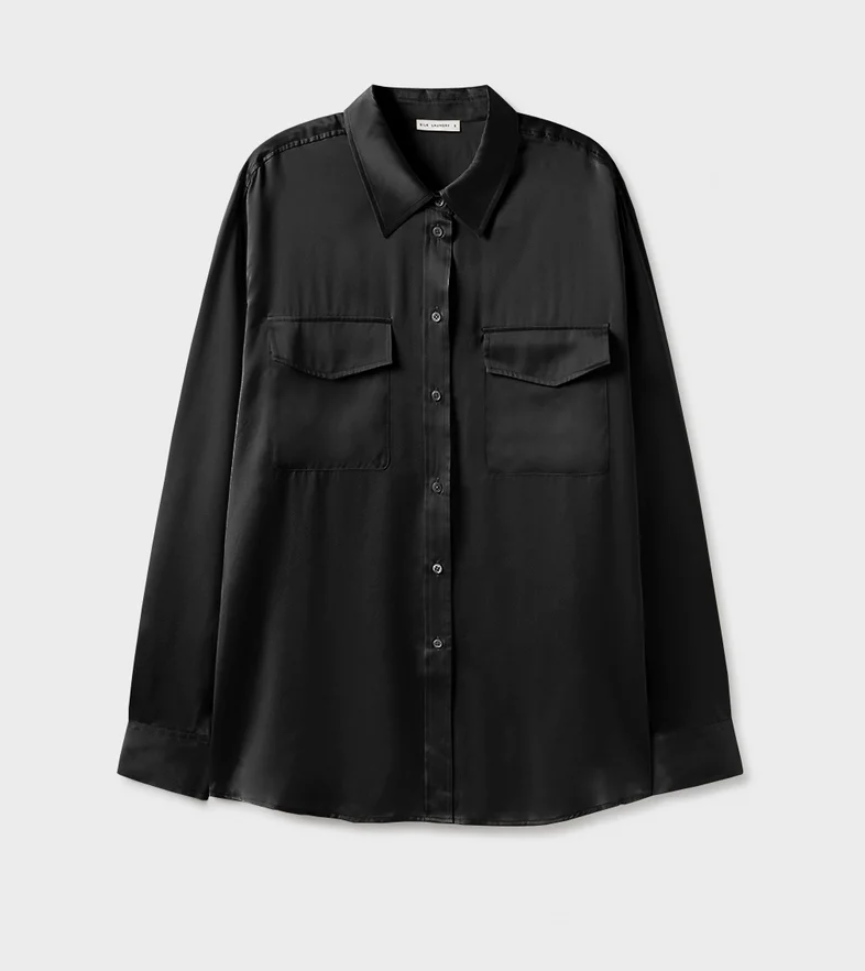 Boyfriend Shirt Black
