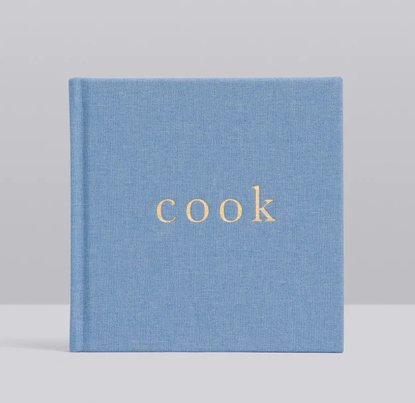 Cook. Recipes to Cook. Vintage Blue