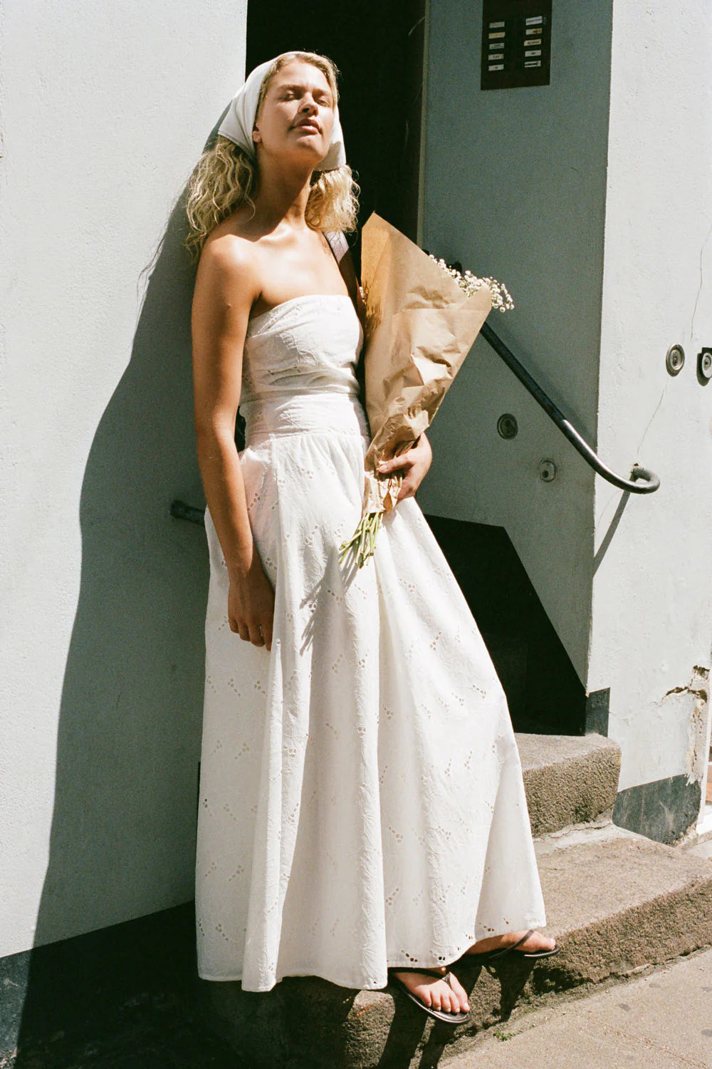Moa Maxi Dress Birgitta White