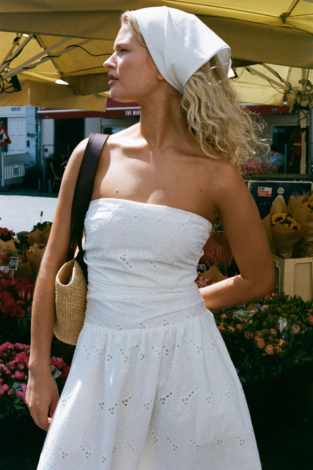 Moa Maxi Dress Birgitta White