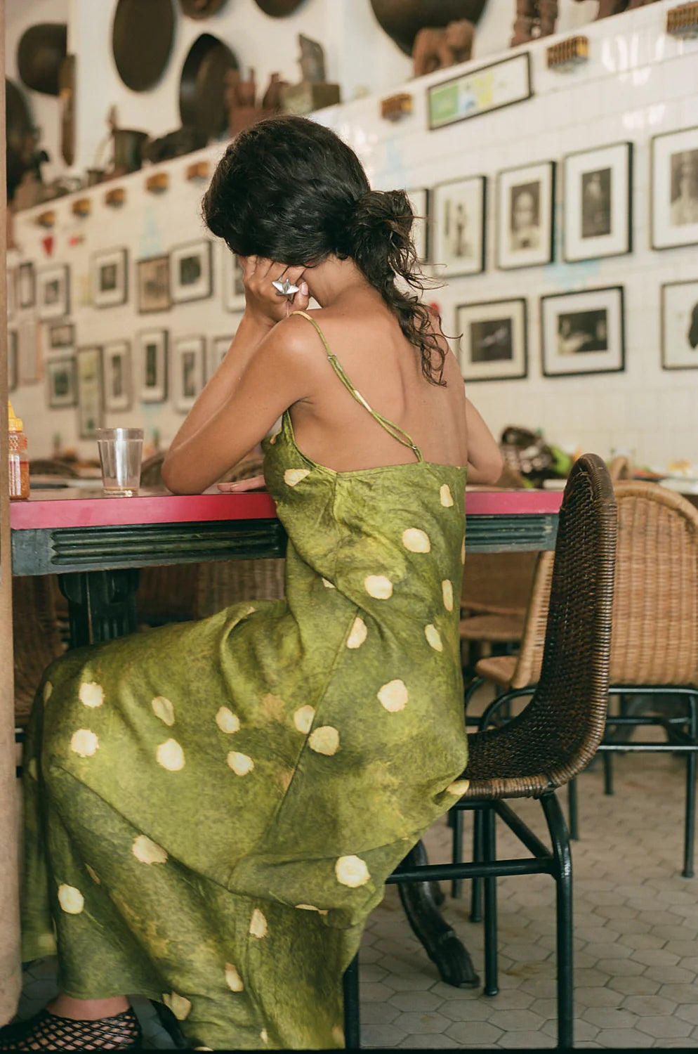 La Olivia Spot Si Dress