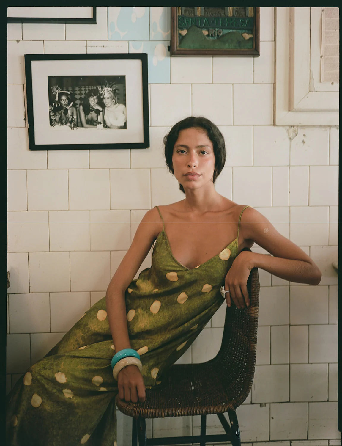 La Olivia Spot Si Dress