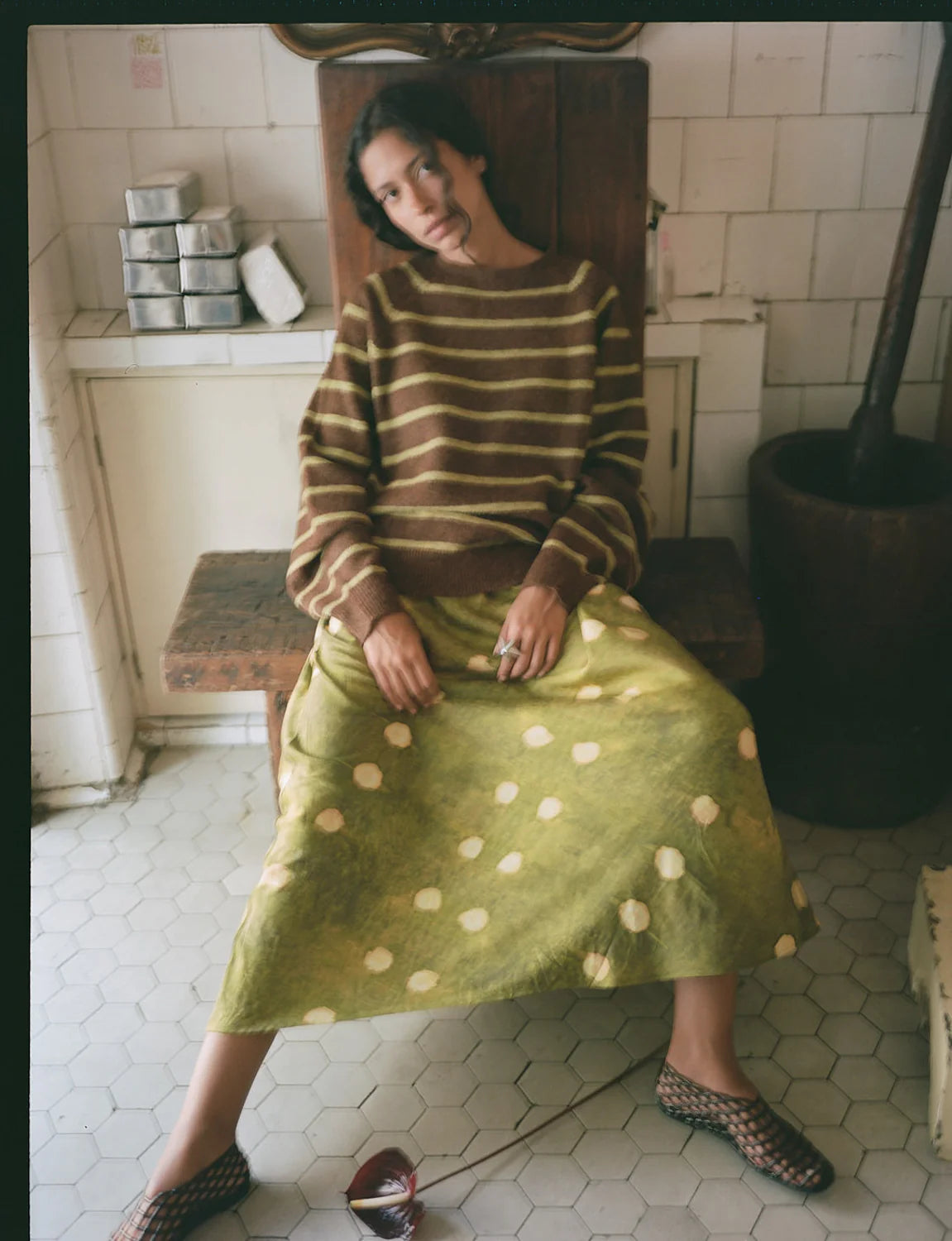 Umore Stripe Knit Jumper
