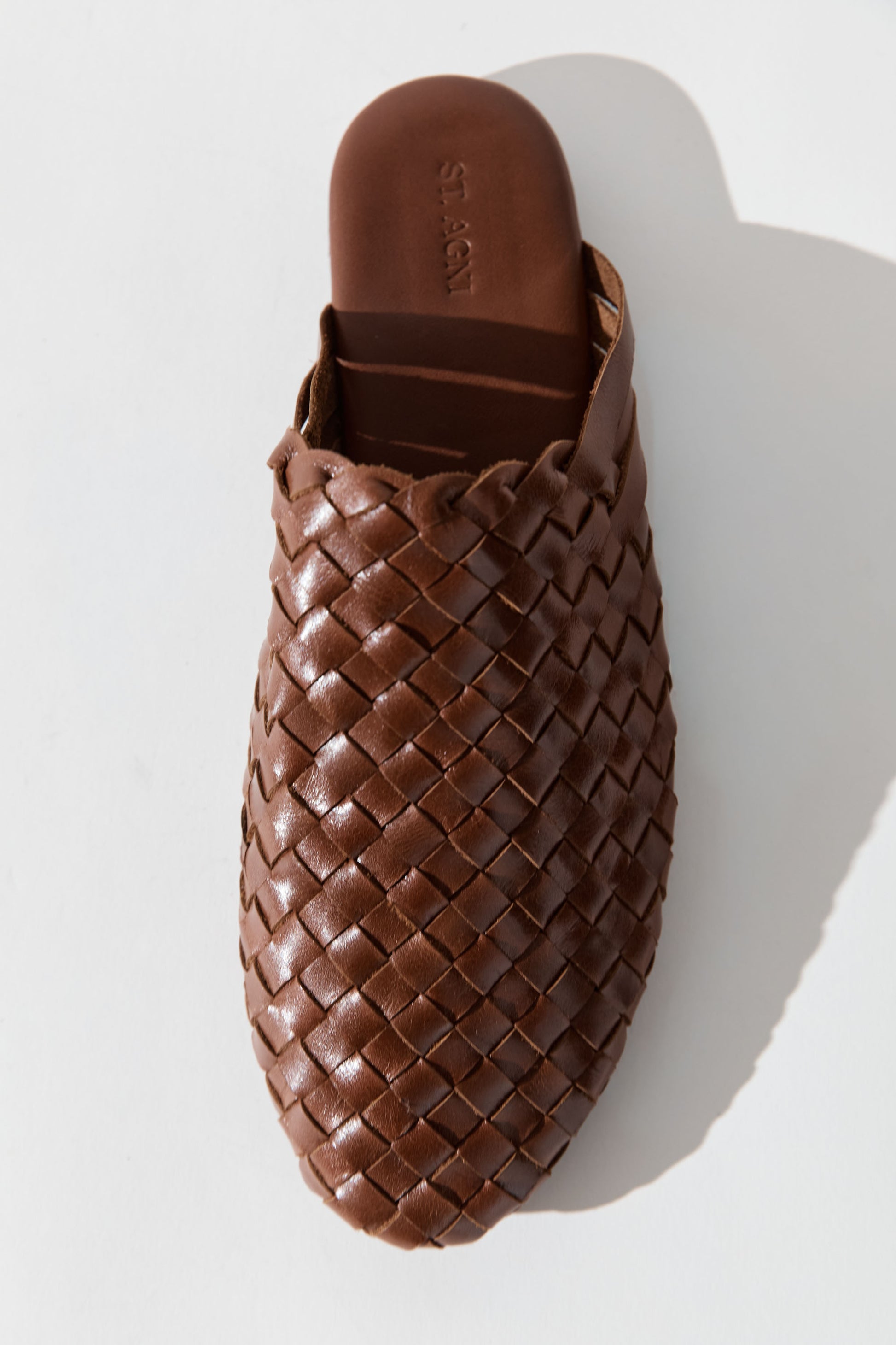 COMING SOON Bunto Woven Slide Chestnut