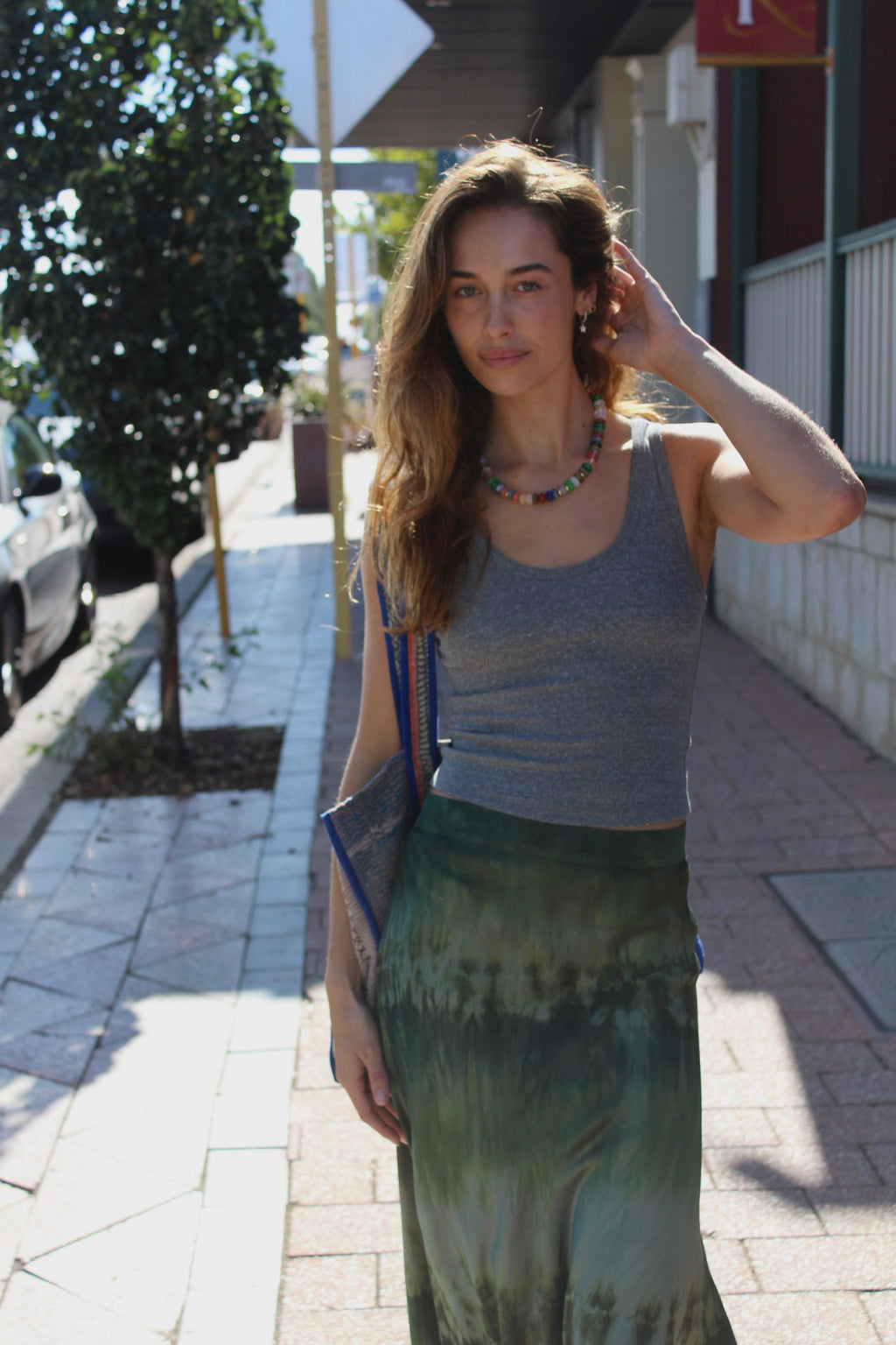 Willie Skirt Green Combo