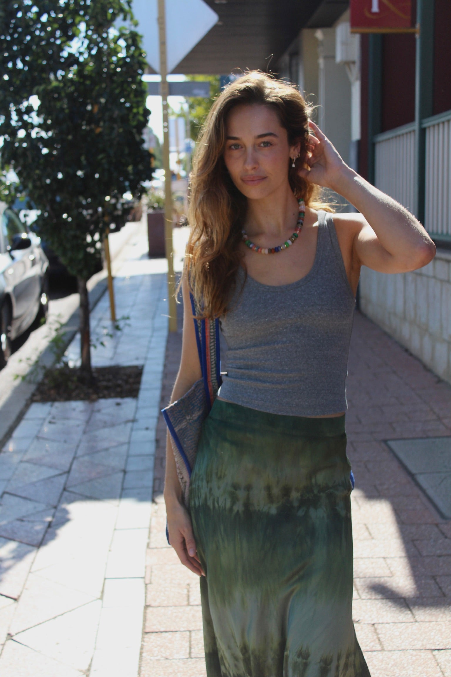 Willie Skirt Green Combo