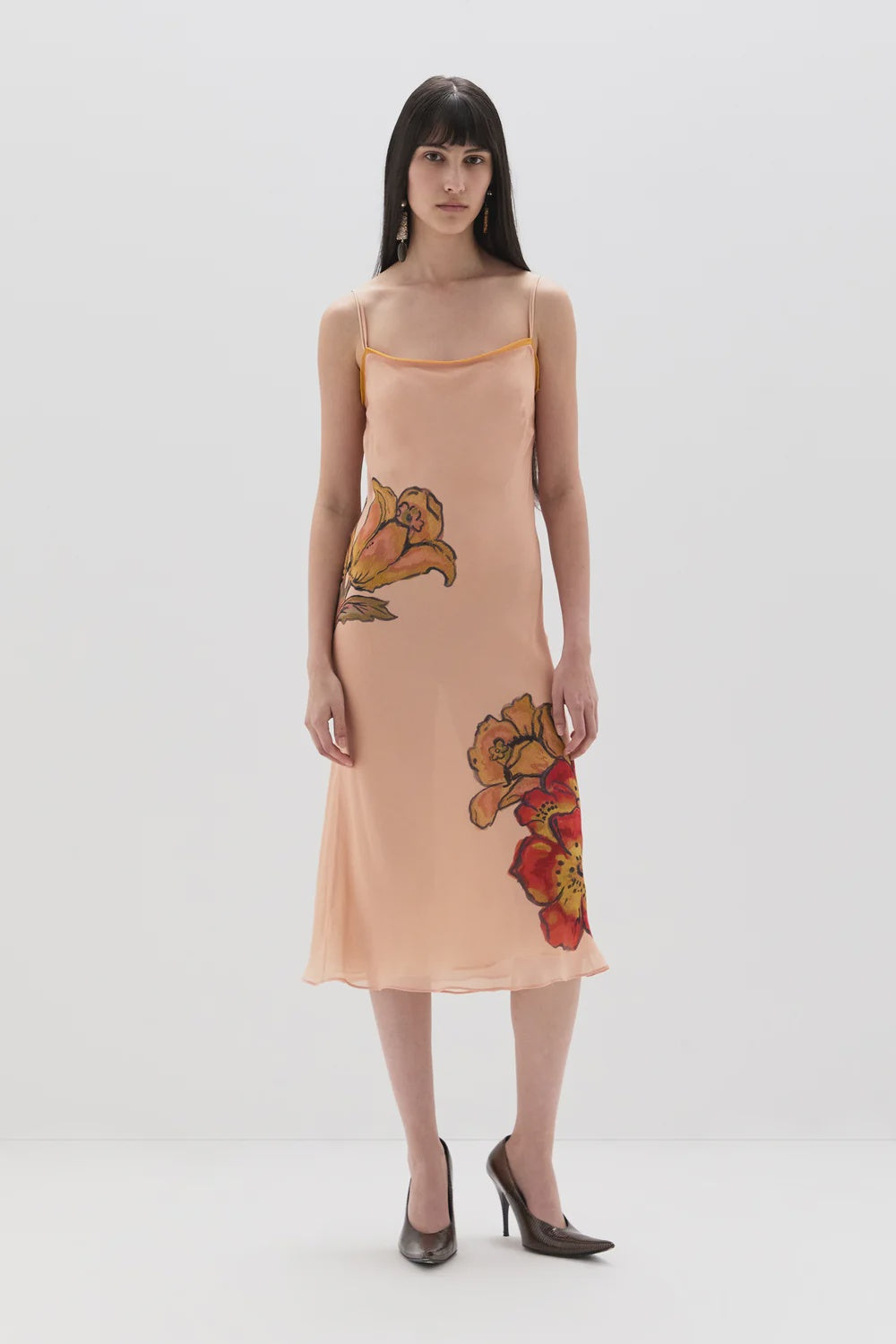 Estella Slip Midi Dress