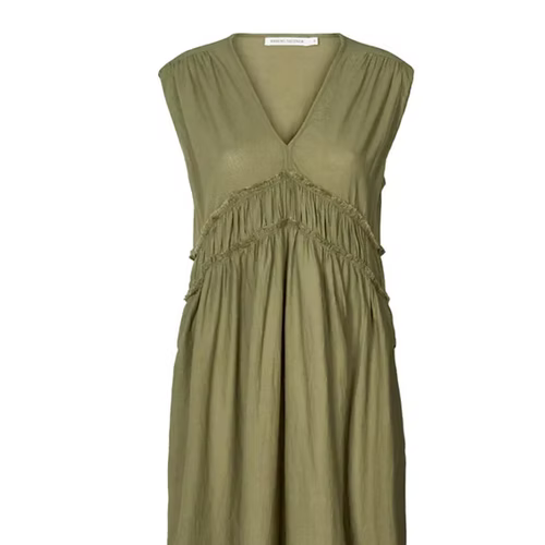 Hayden Midi Dress Lumber