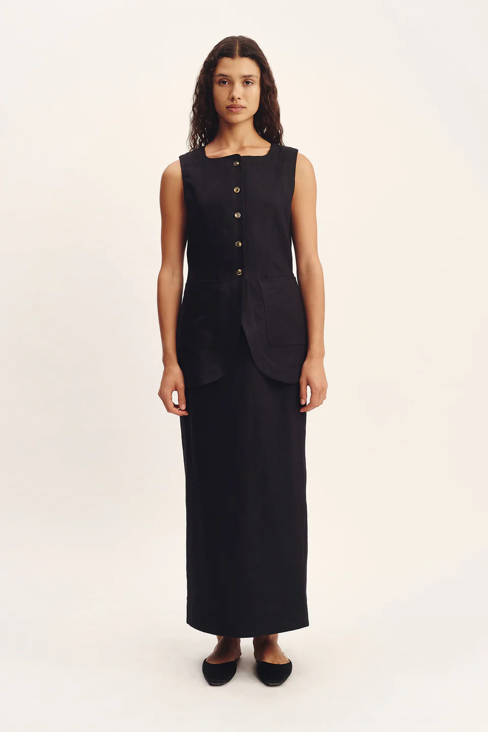 Emma Pencil Skirt - Black