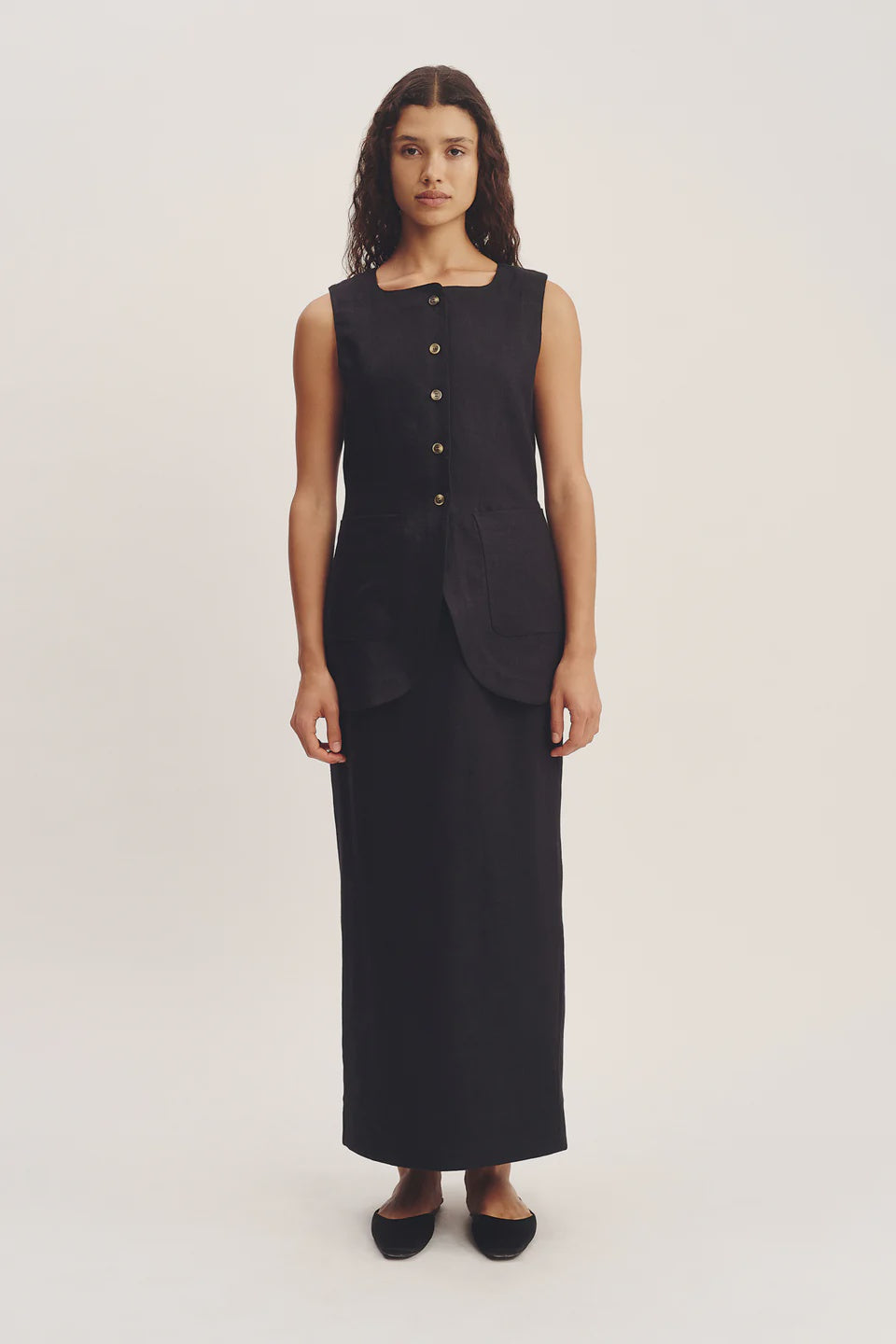 Emma Pencil Skirt - Black