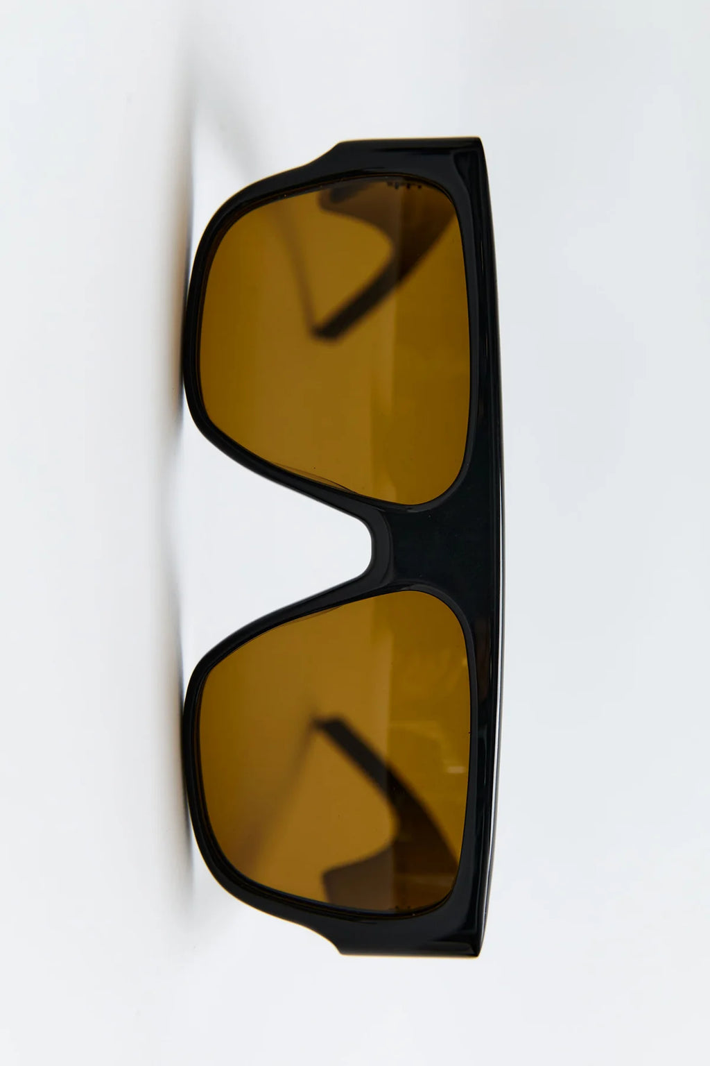 Linea Oversized Sunglasses - Black/Brown