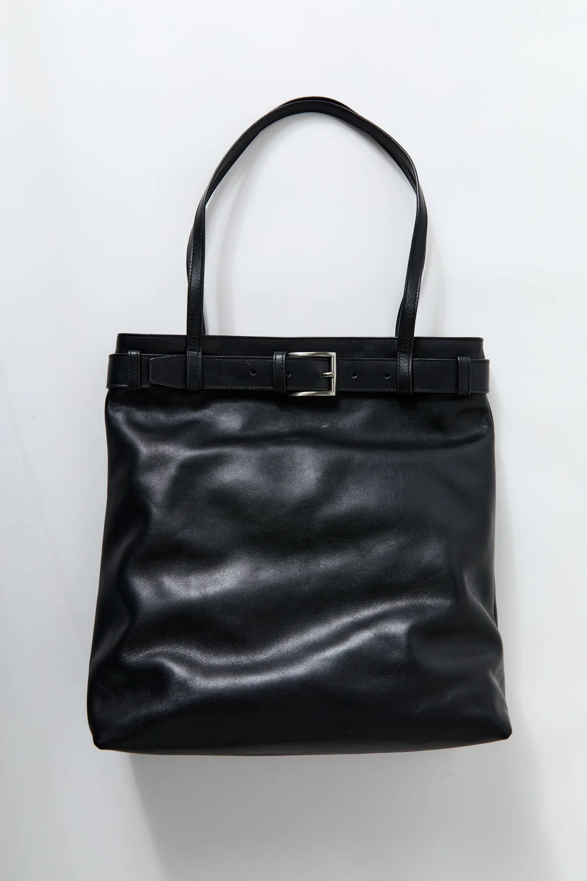 Pre Order * Belt Detail Tote Black