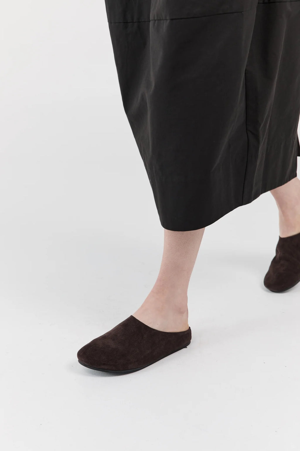 Suede Mule Coffee