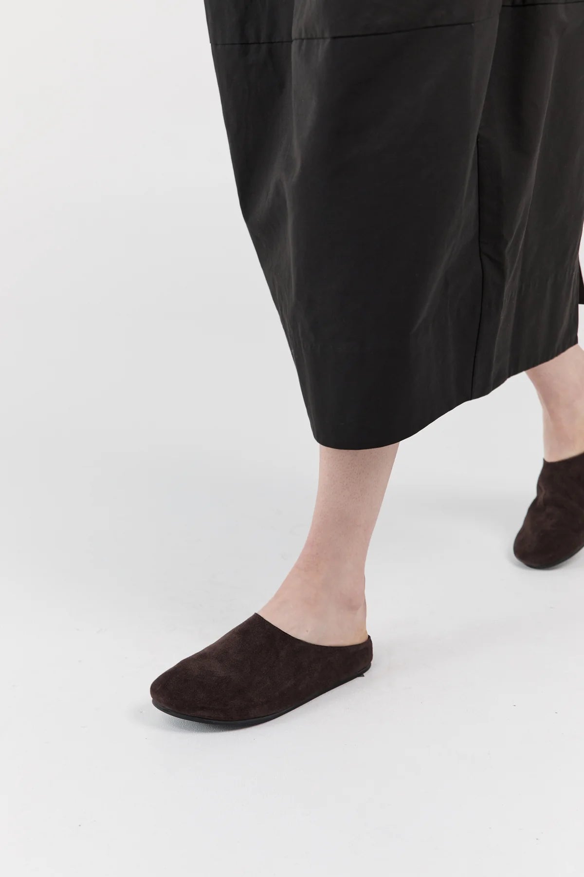 Suede Mule Coffee