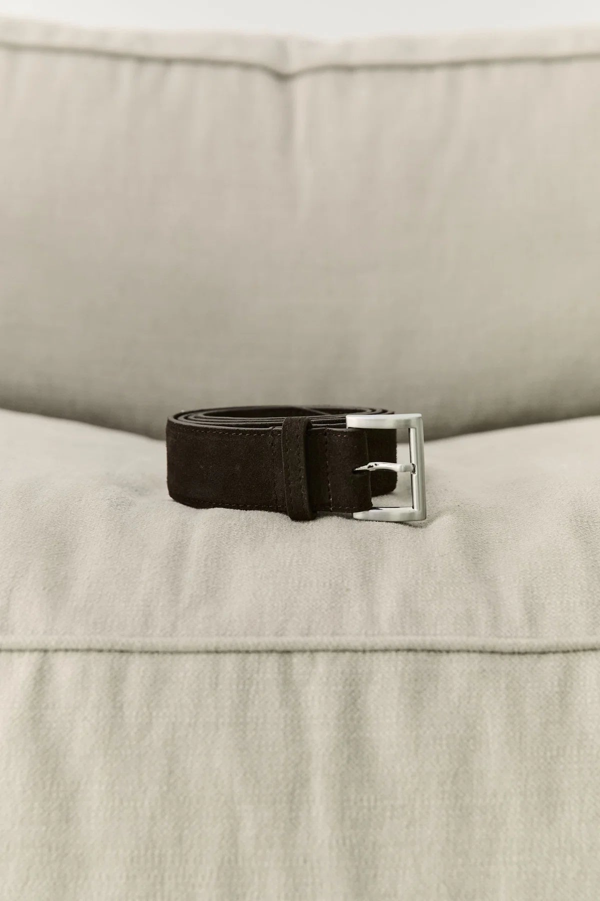 Suede Homme Belt Coffee
