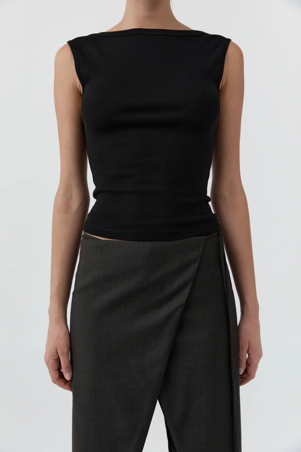 Wrap Rouleau Pants Umber