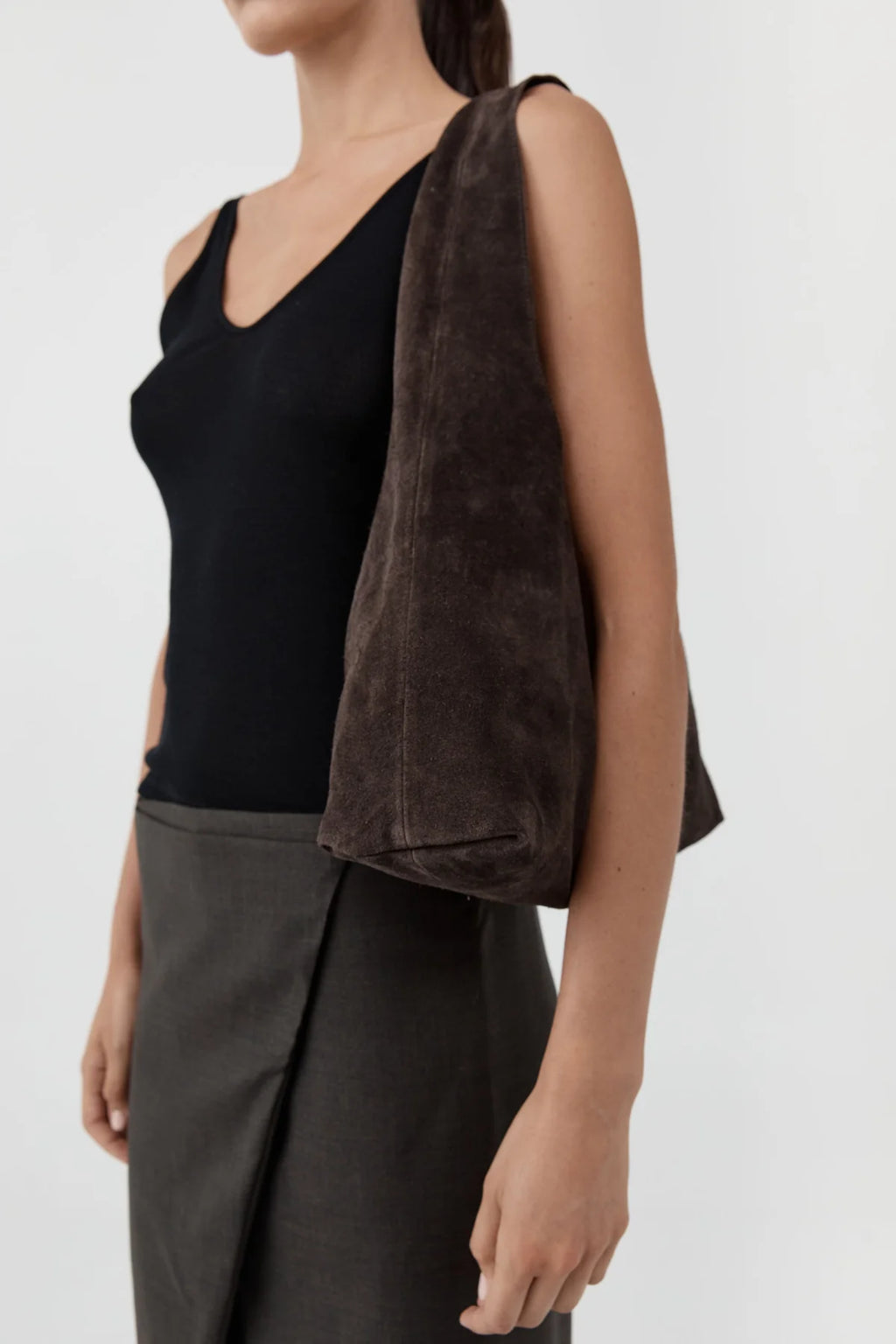 Suede Soft Bag Coffee