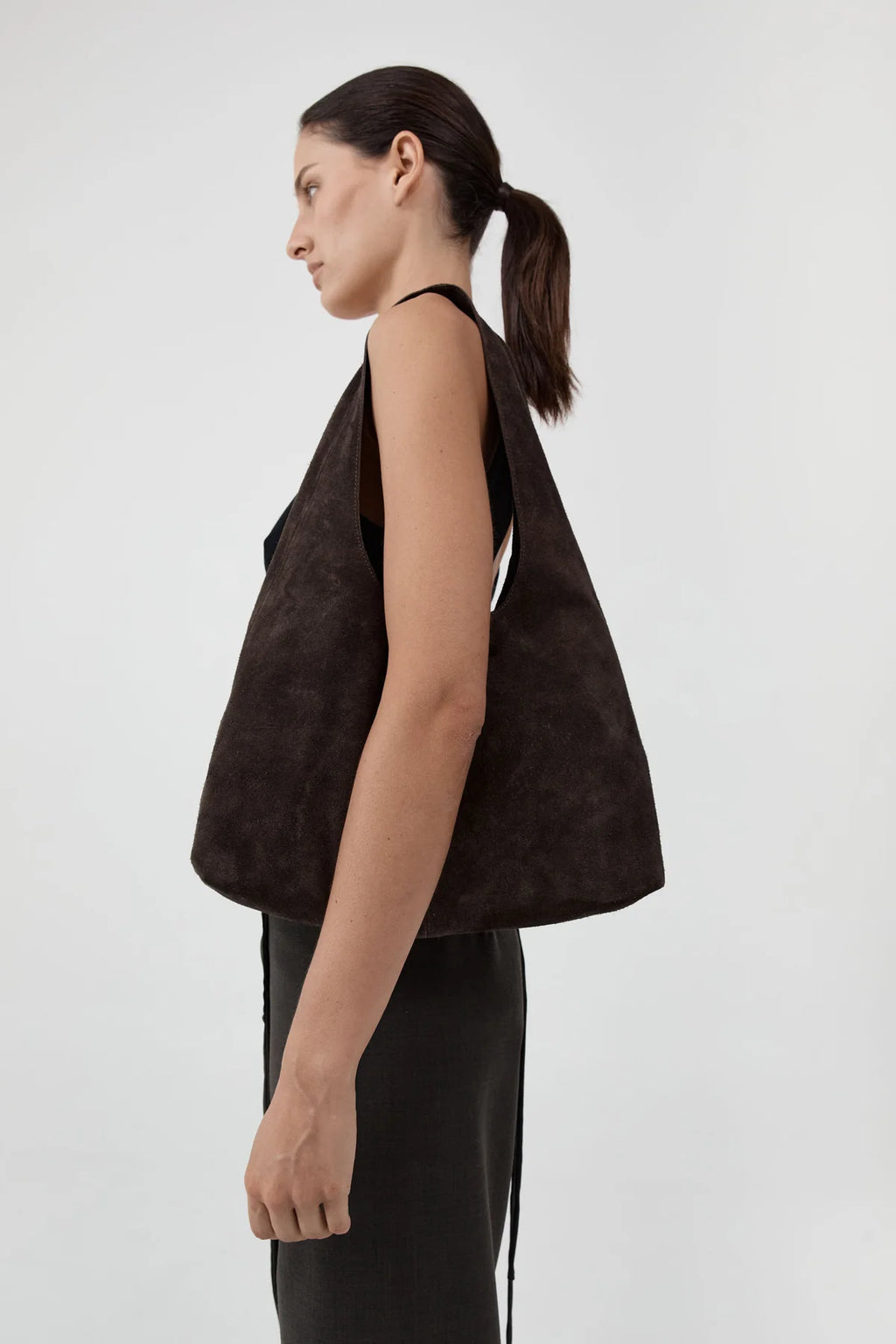 Suede Soft Bag Coffee
