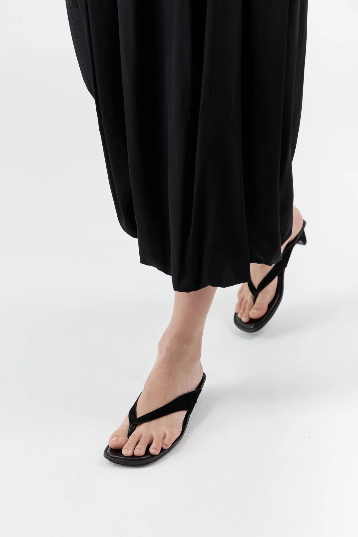 LANDING SOON * Suede Opanka Heel Black